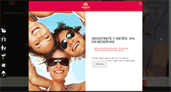 Desktop Screenshot of medinahoteles.com